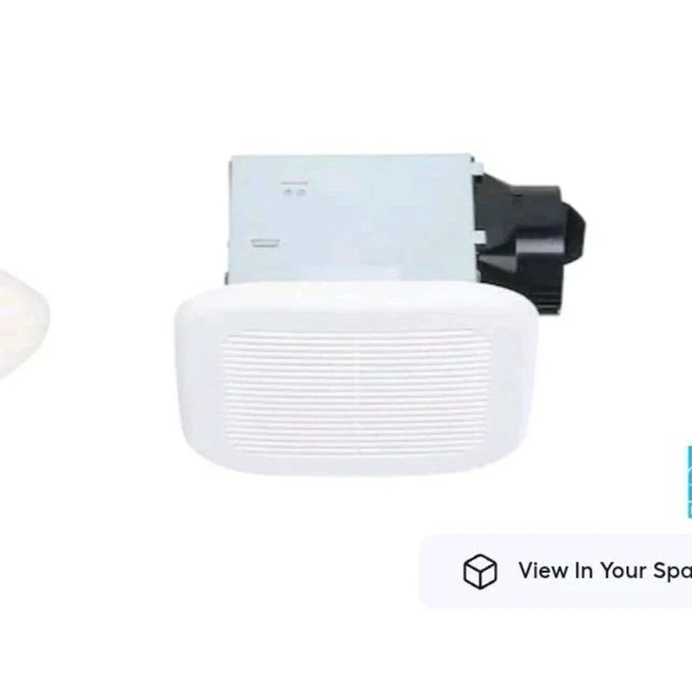 Utilitech Ventilation Fan W/Humidity Sensor. 100CFM 1.5-Sones White #5632649